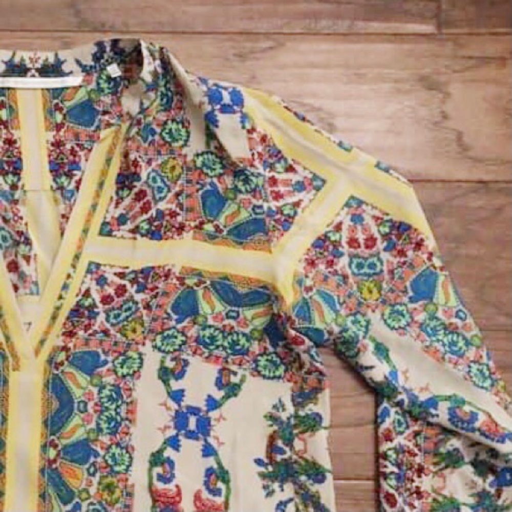 Twelfth Street colorful blouse